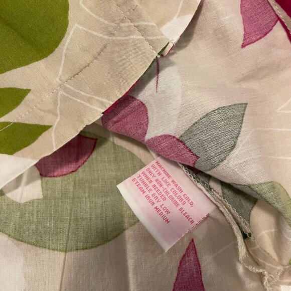 Vintage Tropical Print Blouse - Cappagallo Petite MP - Picture 5 of 6